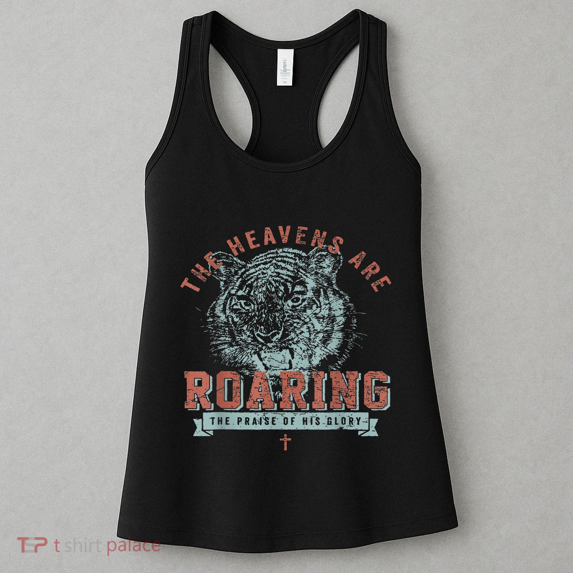 The Heavens Are Roaring Tiger Women's Tank Top