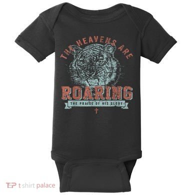 The Heavens Are Roaring Tiger Baby Bodysuit