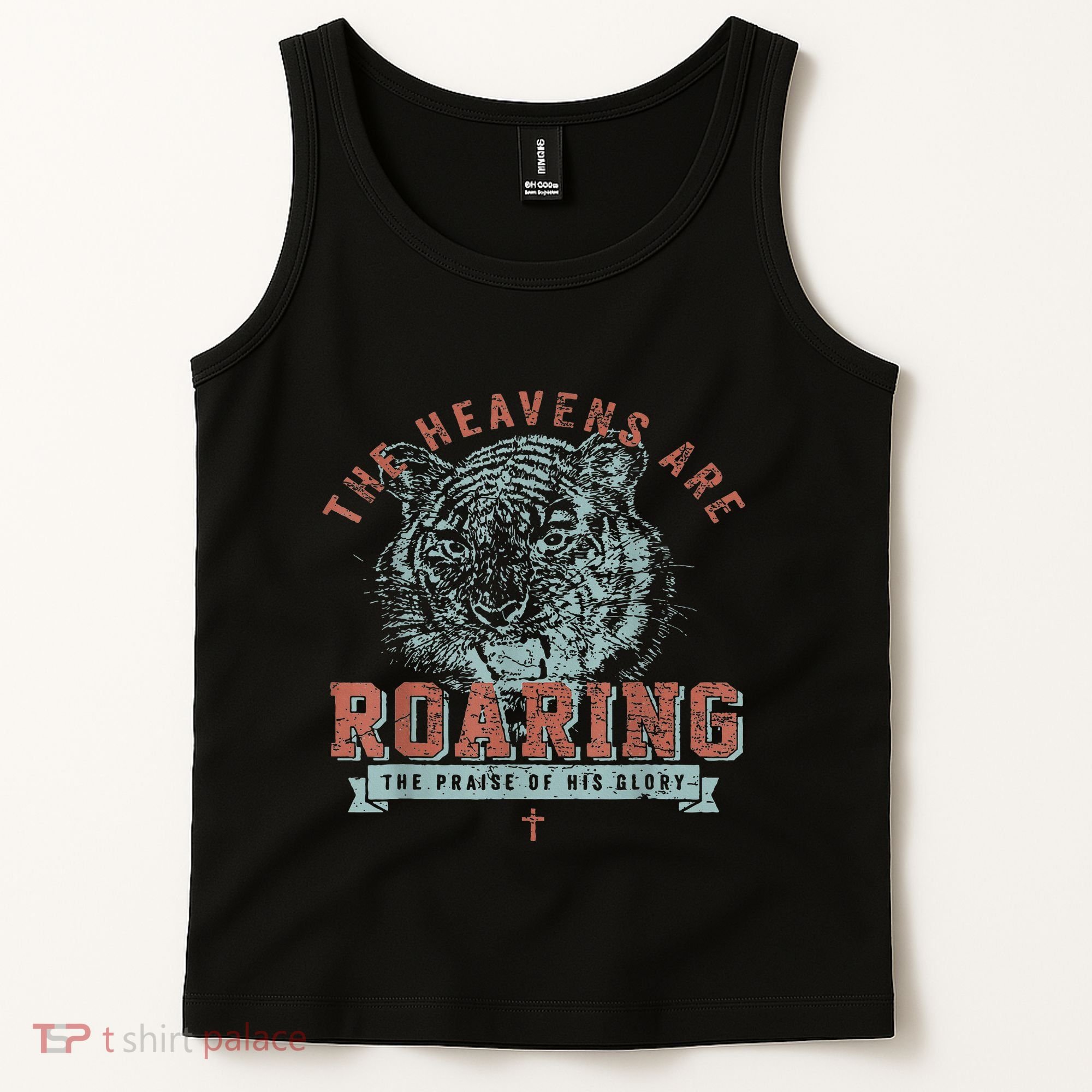 The Heavens Are Roaring Tiger Tank Top
