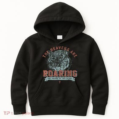 The Heavens Are Roaring Tiger Kids Hoodie