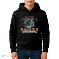 The Heavens Are Roaring Tiger Kids Hoodie thumb 4