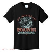 The Heavens Are Roaring Tiger Kids T-Shirt thumb 0