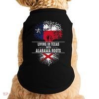 Texas Home Alabama Roots State Tree Flag Love Gift Doggie Tank thumb 0