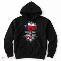 Texas Home Alabama Roots State Tree Flag Love Gift Hoodie thumb 0