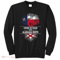 Texas Home Alabama Roots State Tree Flag Love Gift Sweatshirt thumb 0