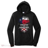 Texas Home Alabama Roots State Tree Flag Love Gift Women's Hoodie thumb 0