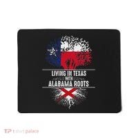Texas Home Alabama Roots State Tree Flag Love Gift Mousepad thumb 0