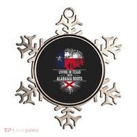 Texas Home Alabama Roots State Tree Flag Love Gift Ornament thumb 0