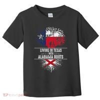 Texas Home Alabama Roots State Tree Flag Love Gift Toddler T-Shirt thumb 0
