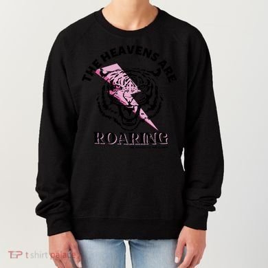 The Heavens Are Roaring Christian Women's Sweatshirt