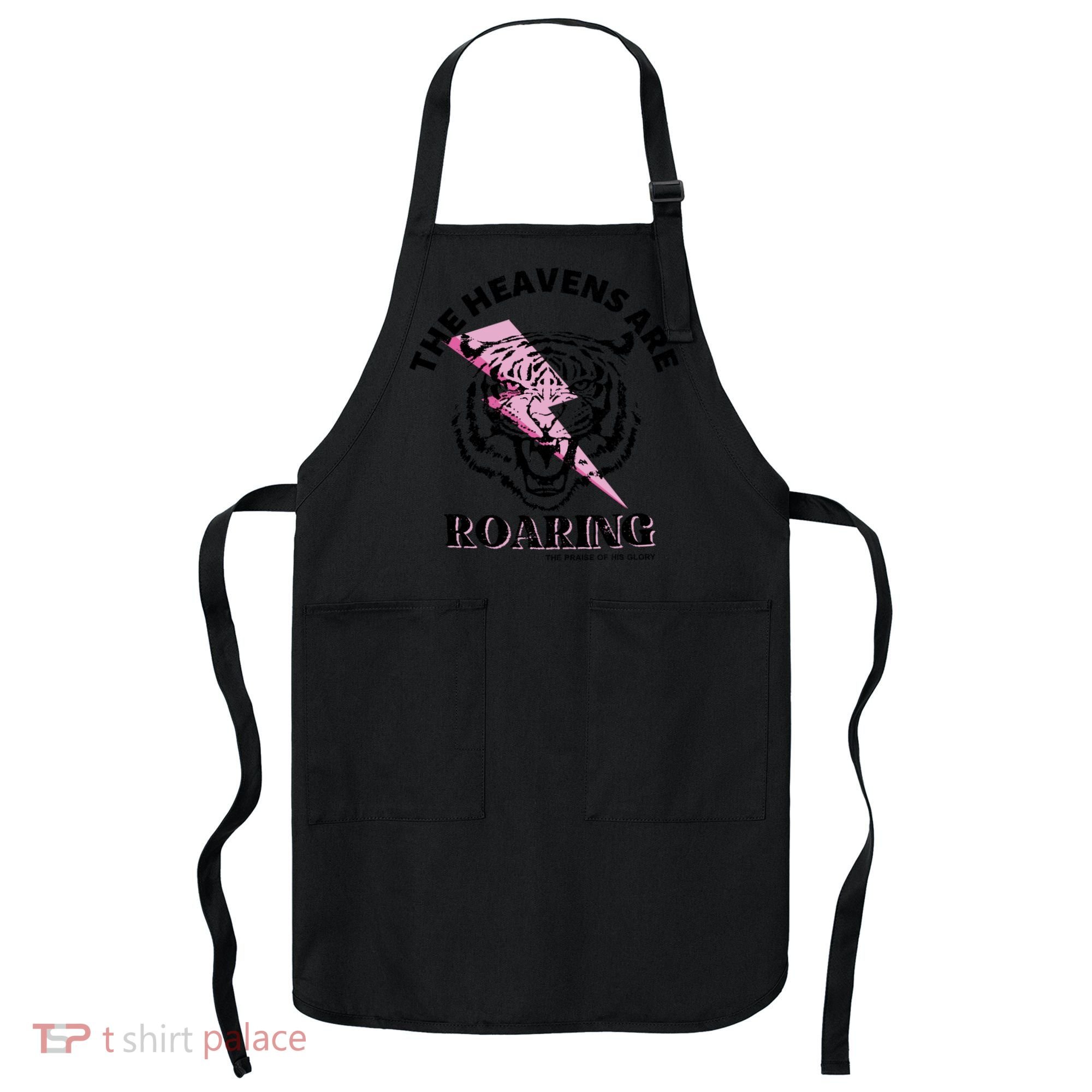 The Heavens Are Roaring Christian Apron