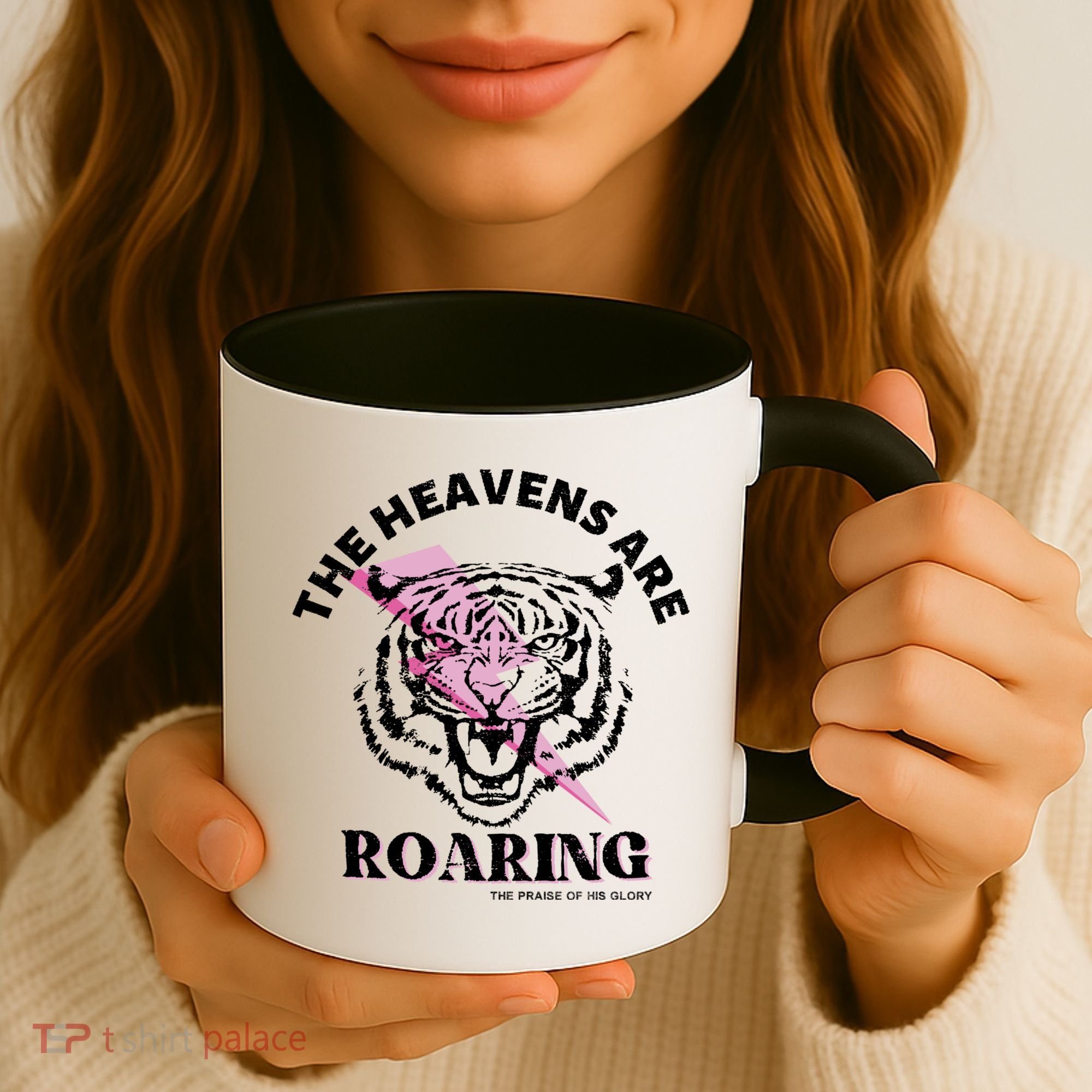 The Heavens Are Roaring Christian Coffee Mug