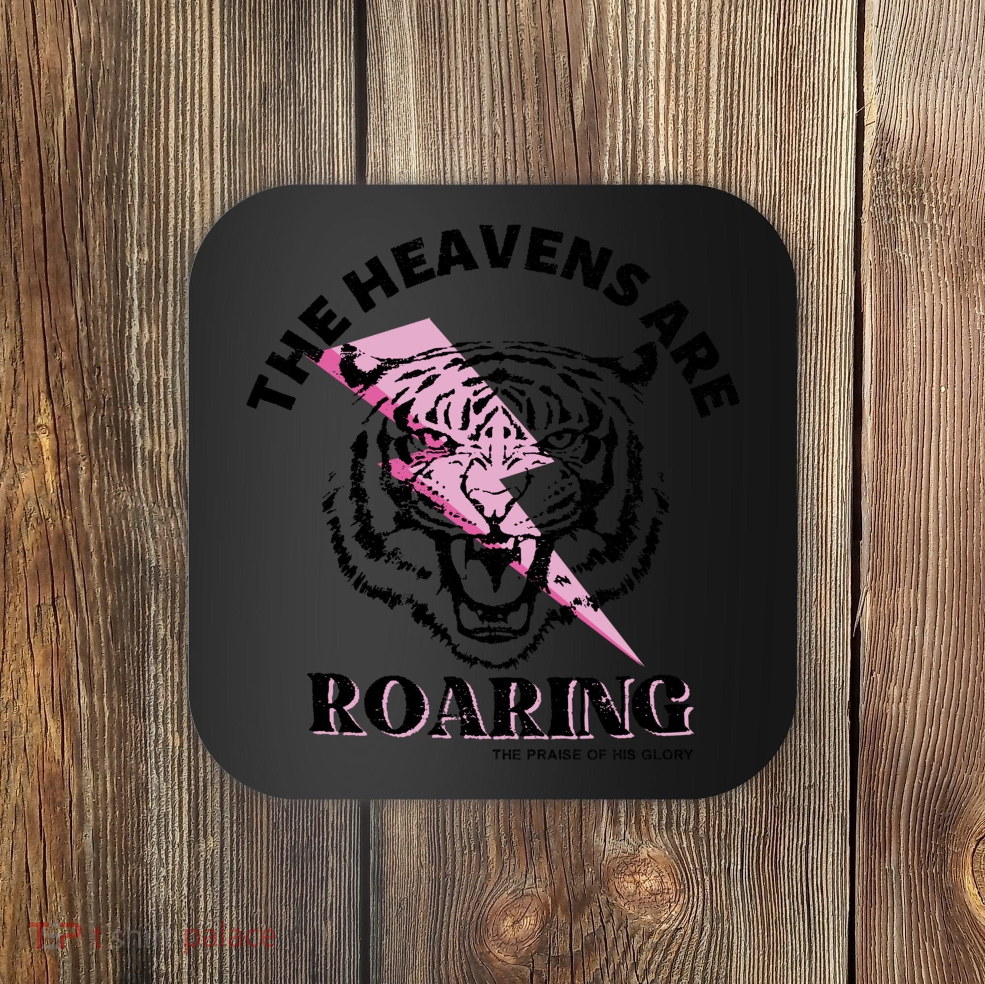 The Heavens Are Roaring Christian Coaster