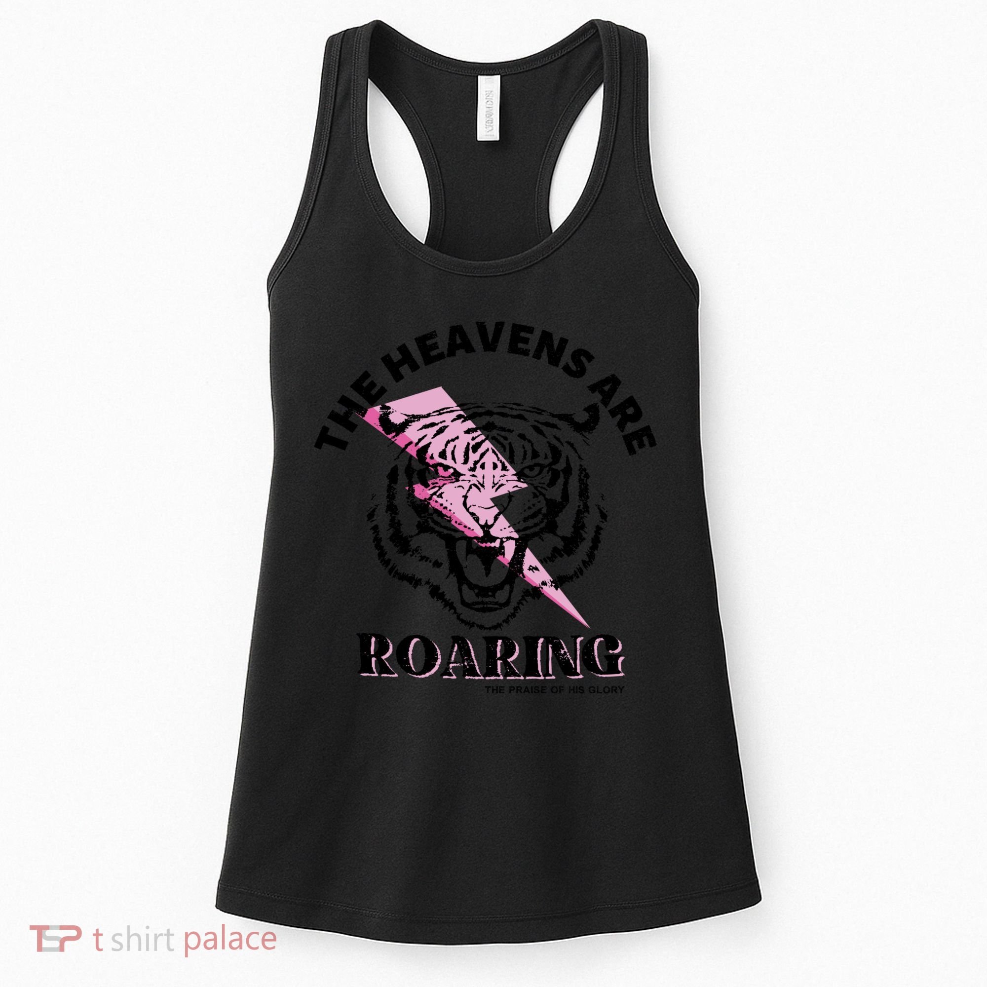 The Heavens Are Roaring Christian Women's Tank Top