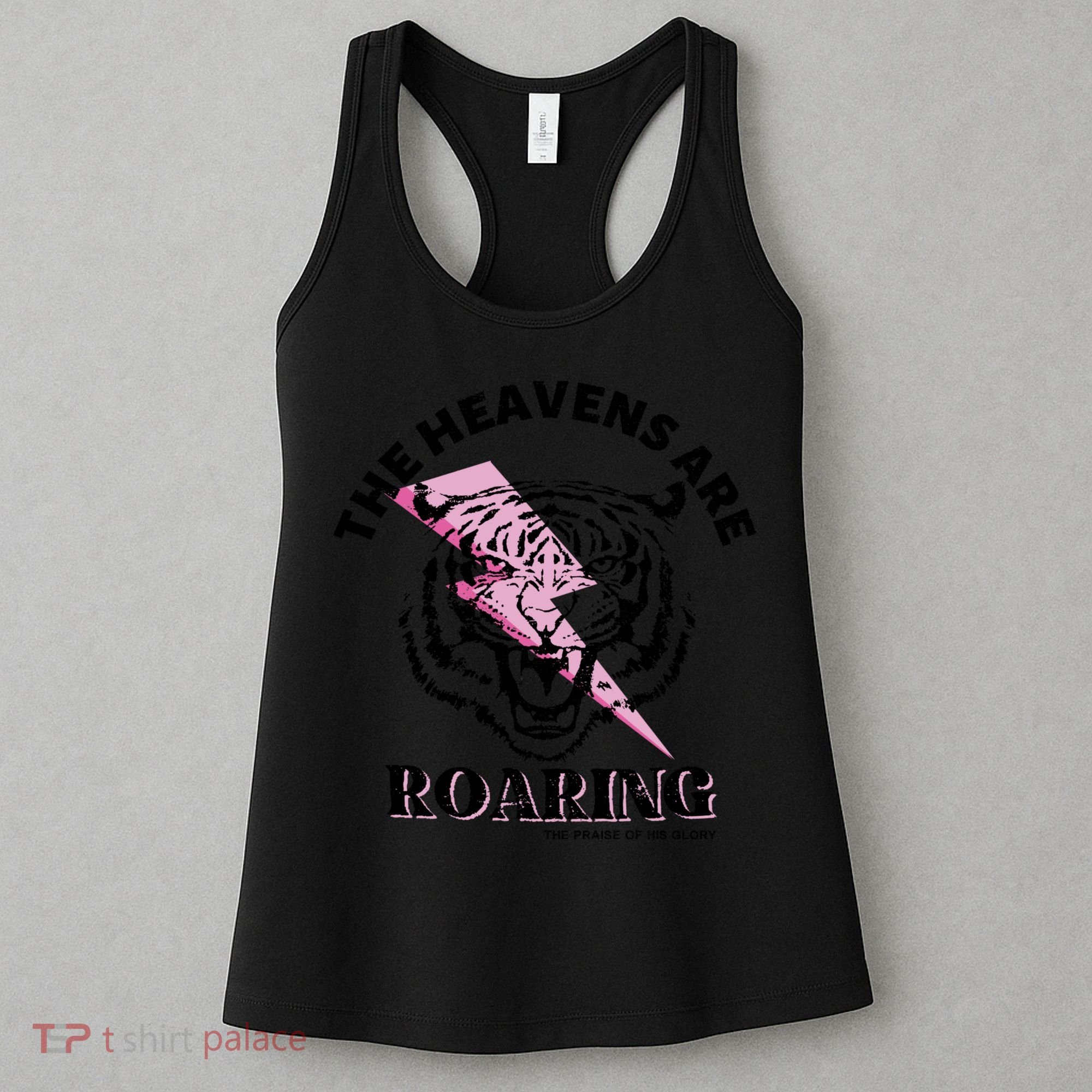 The Heavens Are Roaring Christian Women's Tank Top