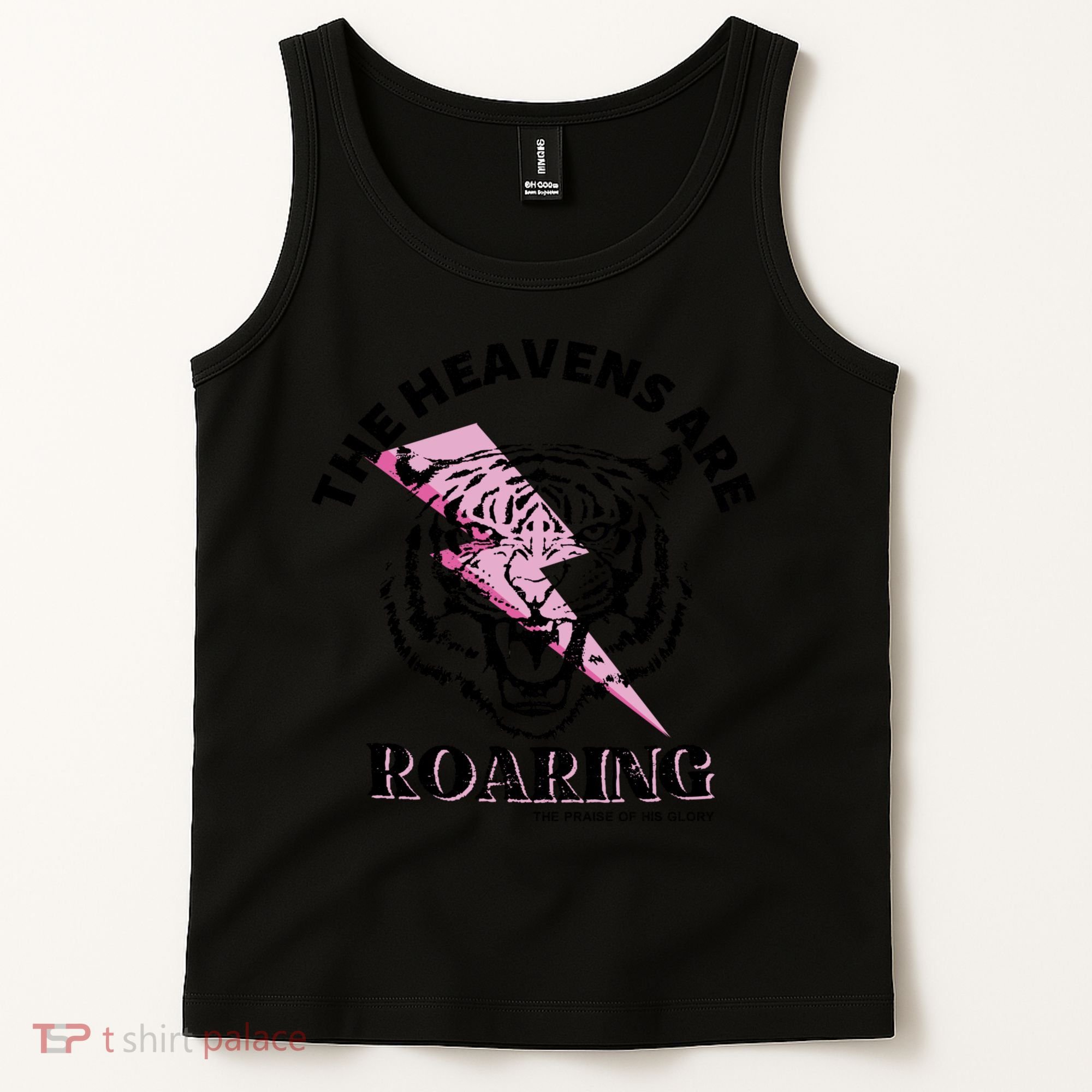 The Heavens Are Roaring Christian Tank Top