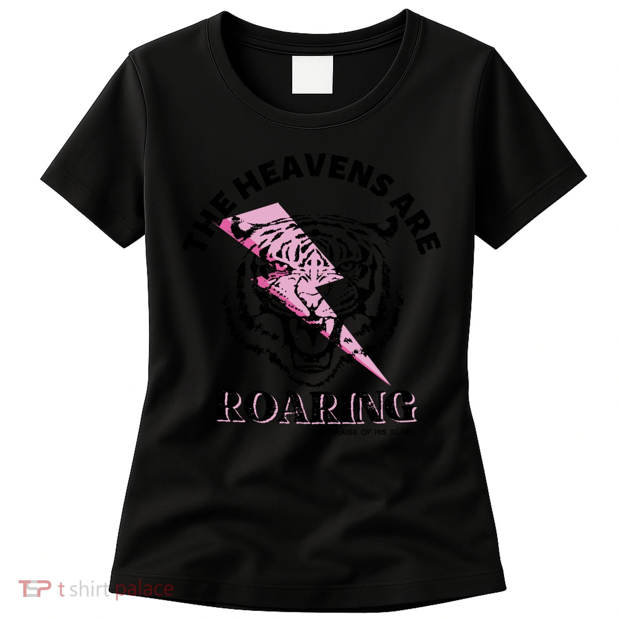 The Heavens Are Roaring Christian Women's T-Shirt