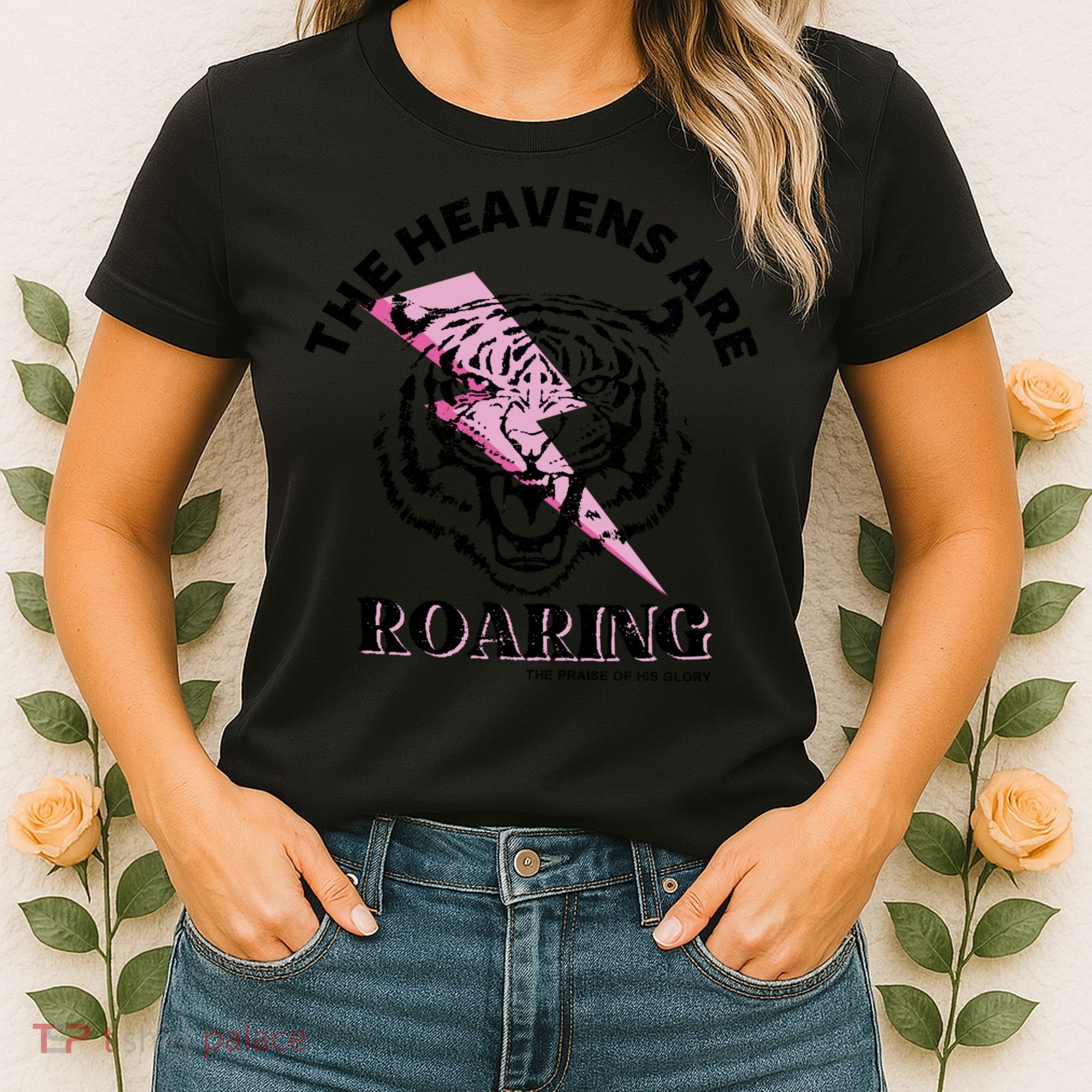 The Heavens Are Roaring Christian Women's T-Shirt