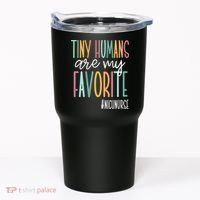 Tiny Humans Are My Favorite NICU Nurse Tumbler thumb 0