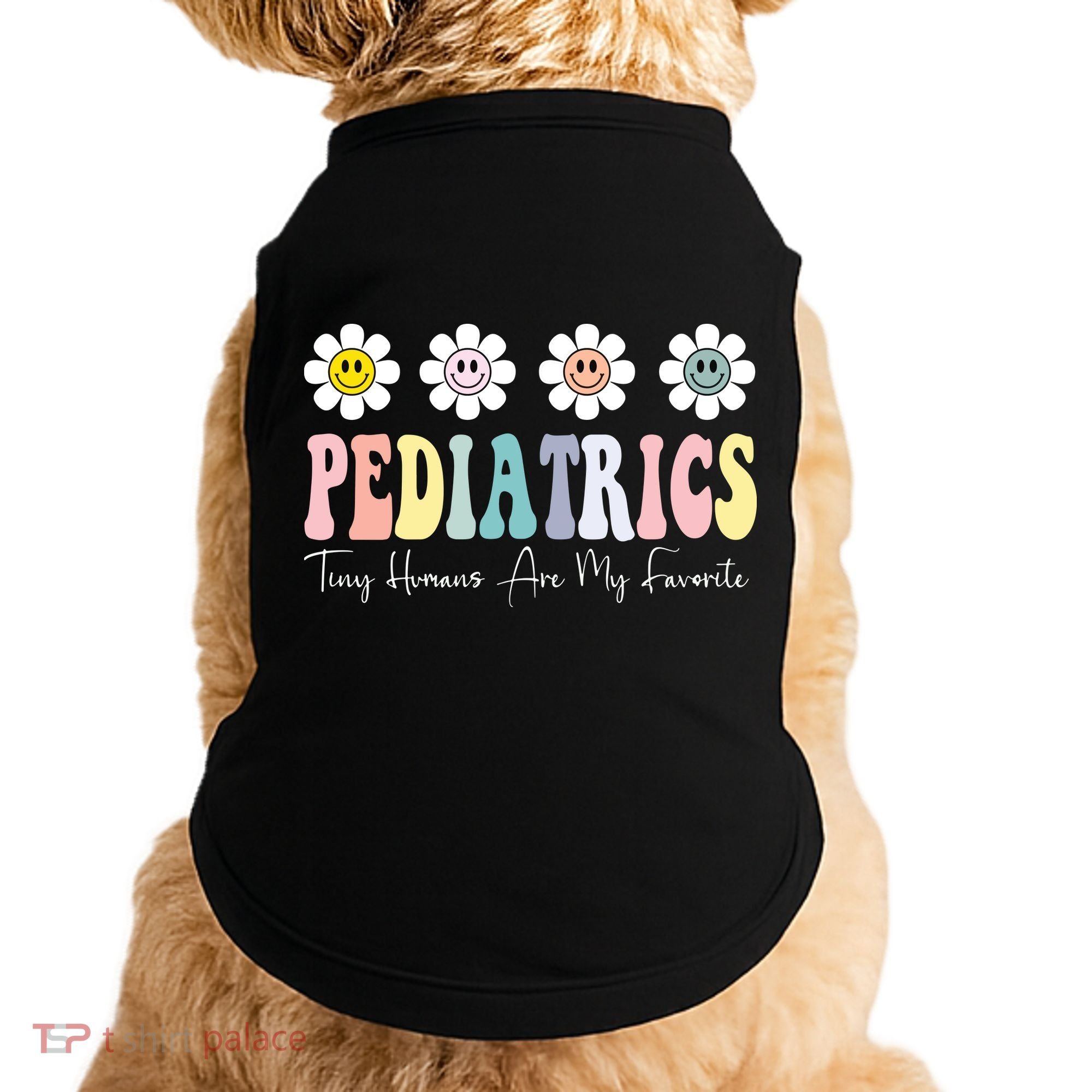 Tiny Humans Are My Favorite Pediatrics Nicu Peds Nurse Long Sleeve Doggie Tank