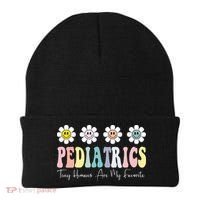 Tiny Humans Are My Favorite Pediatrics Nicu Peds Nurse Long Sleeve Beanie thumb 0