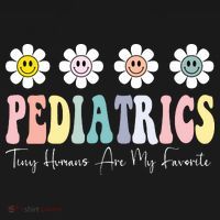 Tiny Humans Are My Favorite Pediatrics Nicu Peds Nurse Long Sleeve Women's Hoodie thumb 2