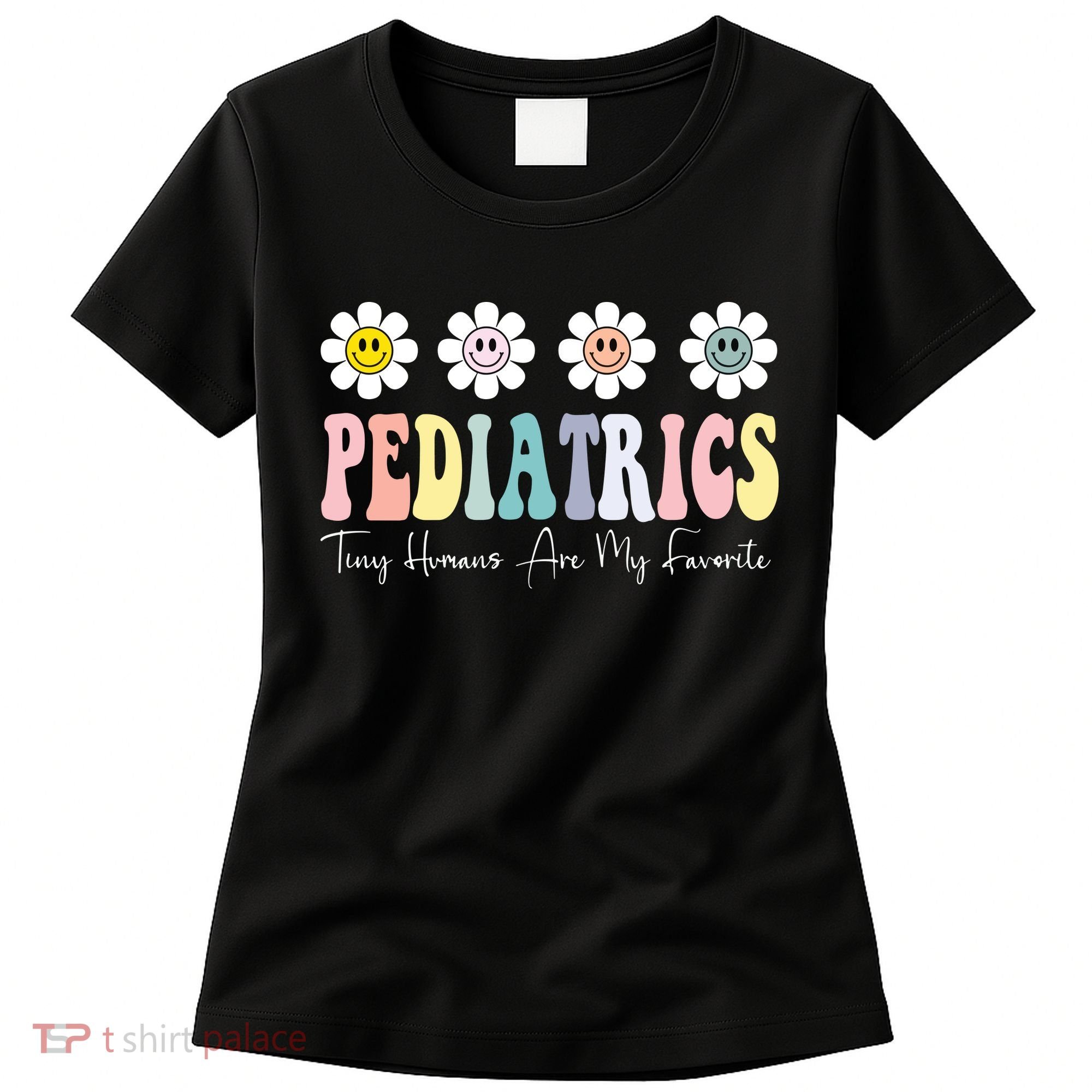 Tiny Humans Are My Favorite Pediatrics Nicu Peds Nurse Long Sleeve Women's T-Shirt