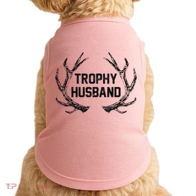 Trophy Husband Antler Doggie Tank