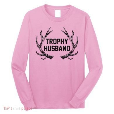 Trophy Husband Antler Long Sleeve Shirt