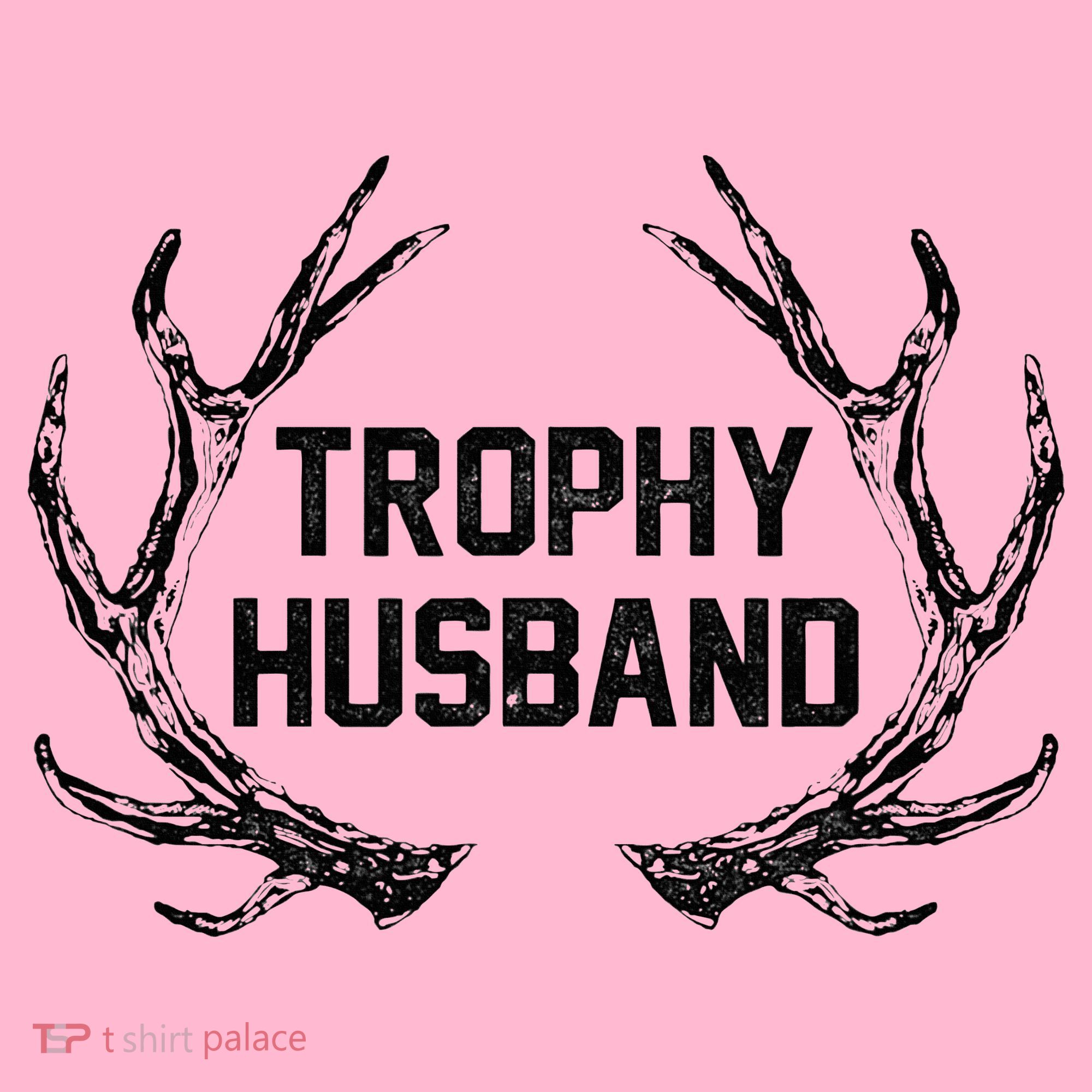 Trophy Husband Antler Baby Bodysuit