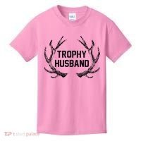 Trophy Husband Antler Kids T-Shirt thumb 0