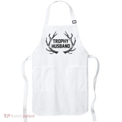 Trophy Husband Antler Apron