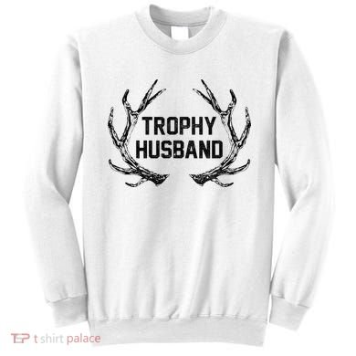 Trophy Husband Antler Sweatshirt