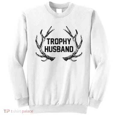 Trophy Husband Antler Sweatshirt
