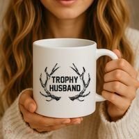 Trophy Husband Antler Coffee Mug thumb 3