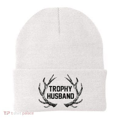 Trophy Husband Antler Beanie