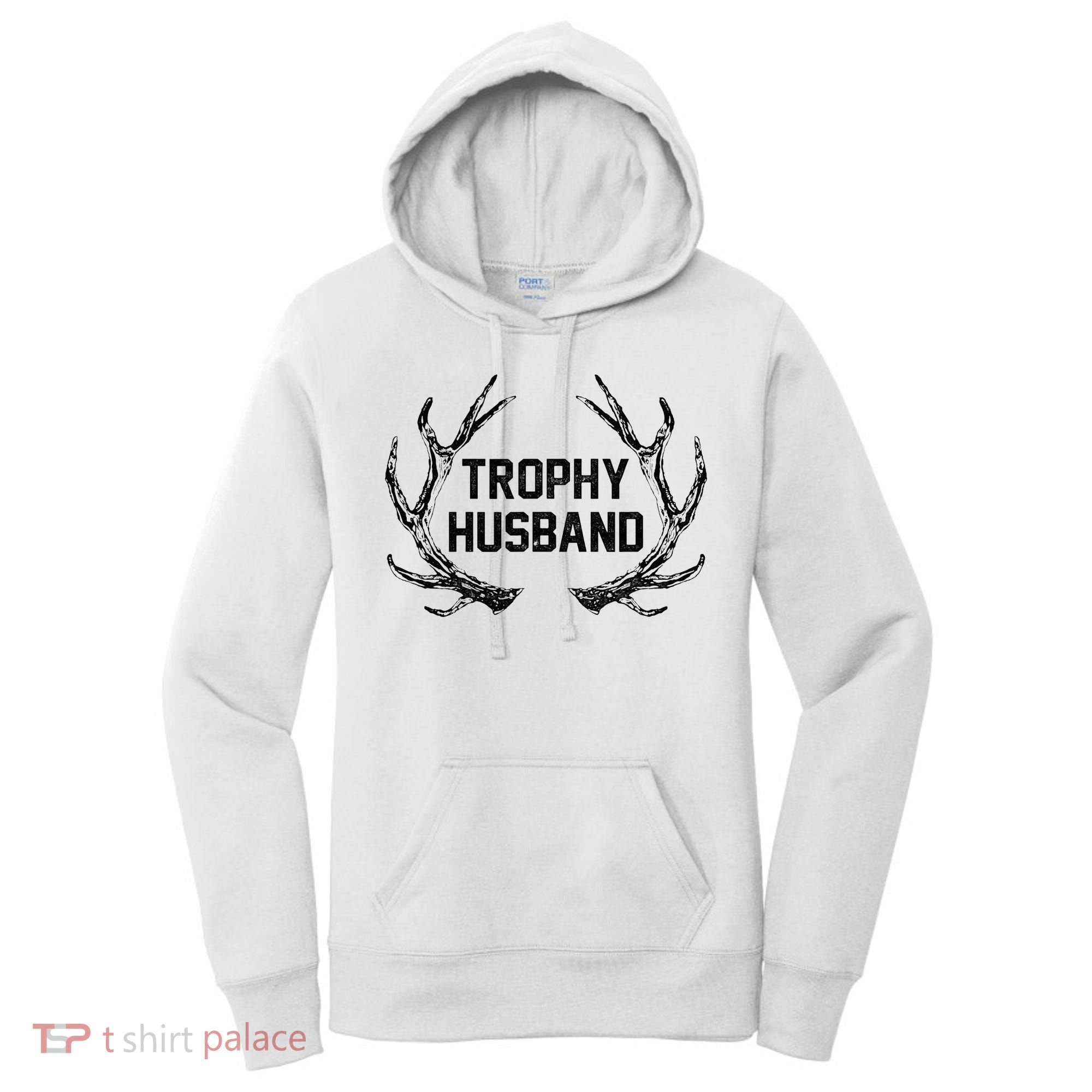 Trophy Husband Antler Women's Hoodie