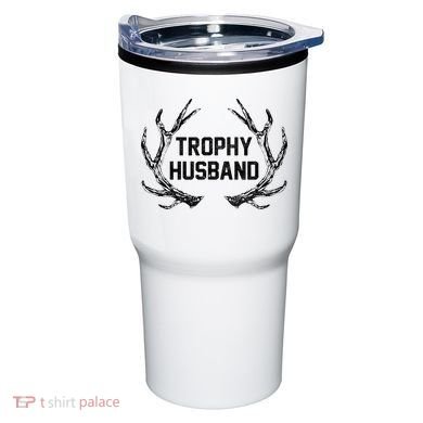 Trophy Husband Antler Tumbler