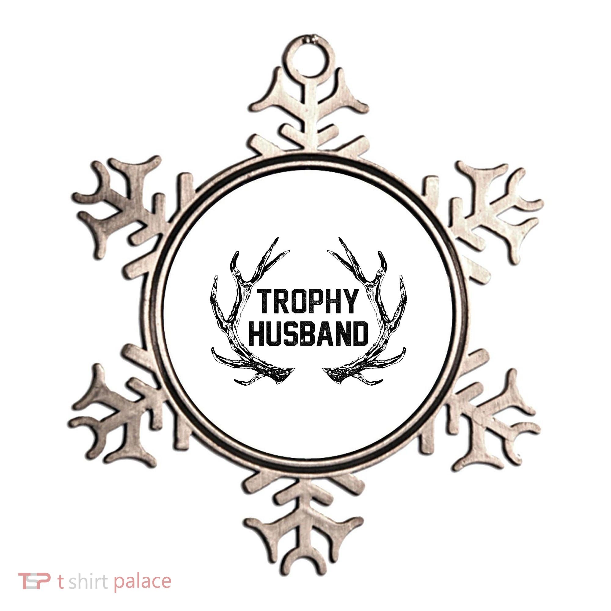 Trophy Husband Antler Ornament