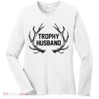 Trophy Husband Antler Women's Long Sleeve Shirt