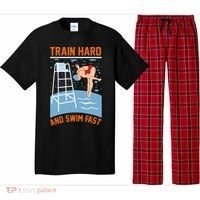 Train Hard And Swim Fast Pajama Set thumb 0