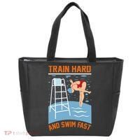 Train Hard And Swim Fast Tote Bag thumb 0