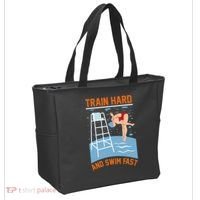 Train Hard And Swim Fast Tote Bag thumb 2