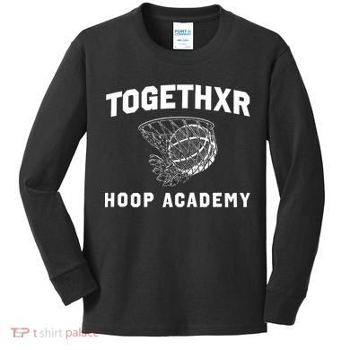 Togethxr Hoop Academy Kids Long Sleeve Shirt