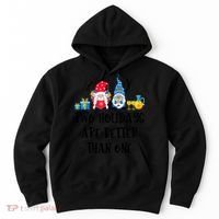 Two Holidays Are Better Than One Christmas Hanukkah Jewish Hoodie thumb 0