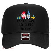 Two Holidays Are Better Than One Christmas Hanukkah Jewish Hat thumb 0
