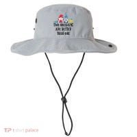 Two Holidays Are Better Than One Christmas Hanukkah Jewish Bucket Hat thumb 0