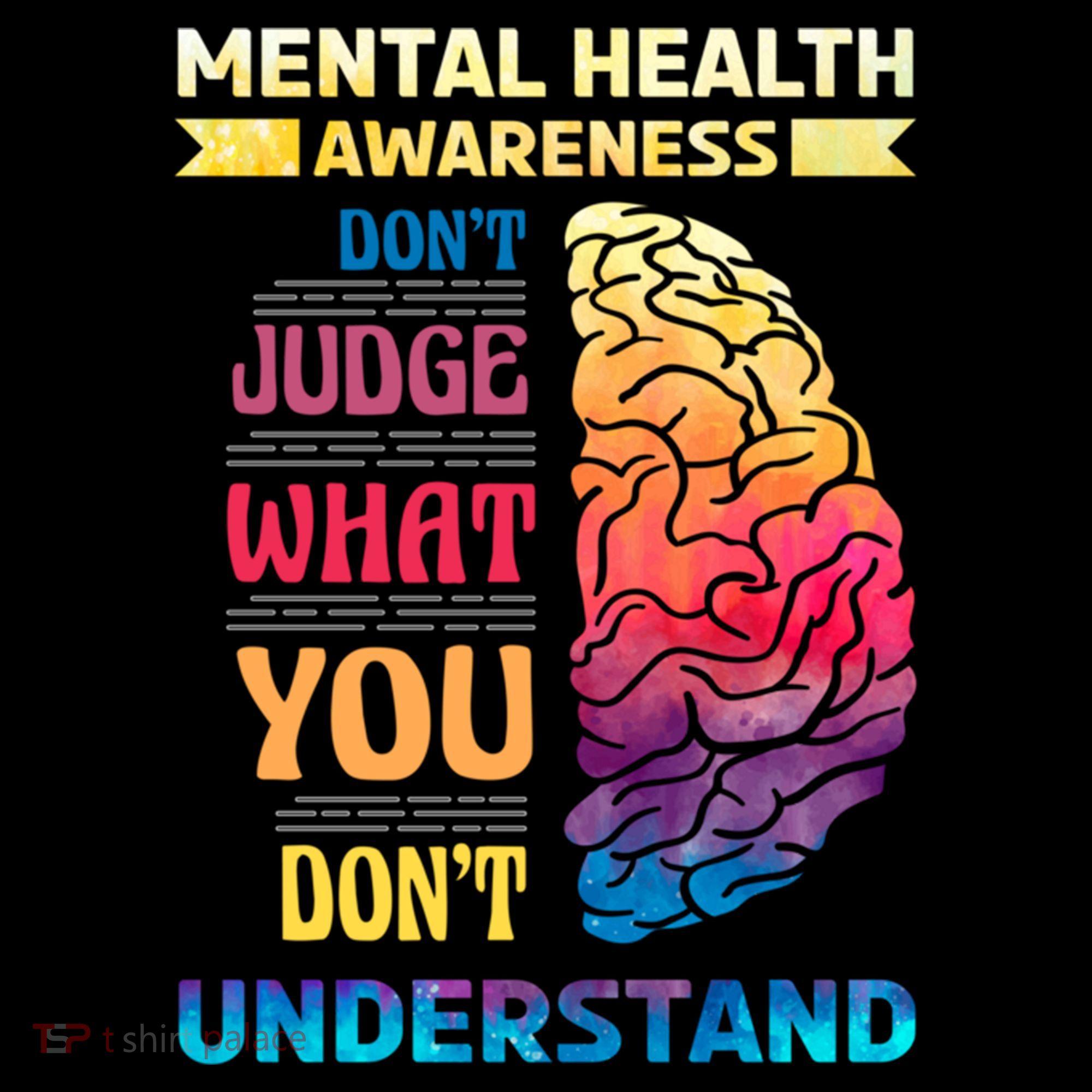 Tal Health Awareness DonT Judge What You Dont Understand Gift Coffee Mug
