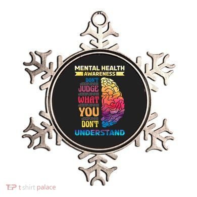 Tal Health Awareness DonT Judge What You Dont Understand Gift Ornament