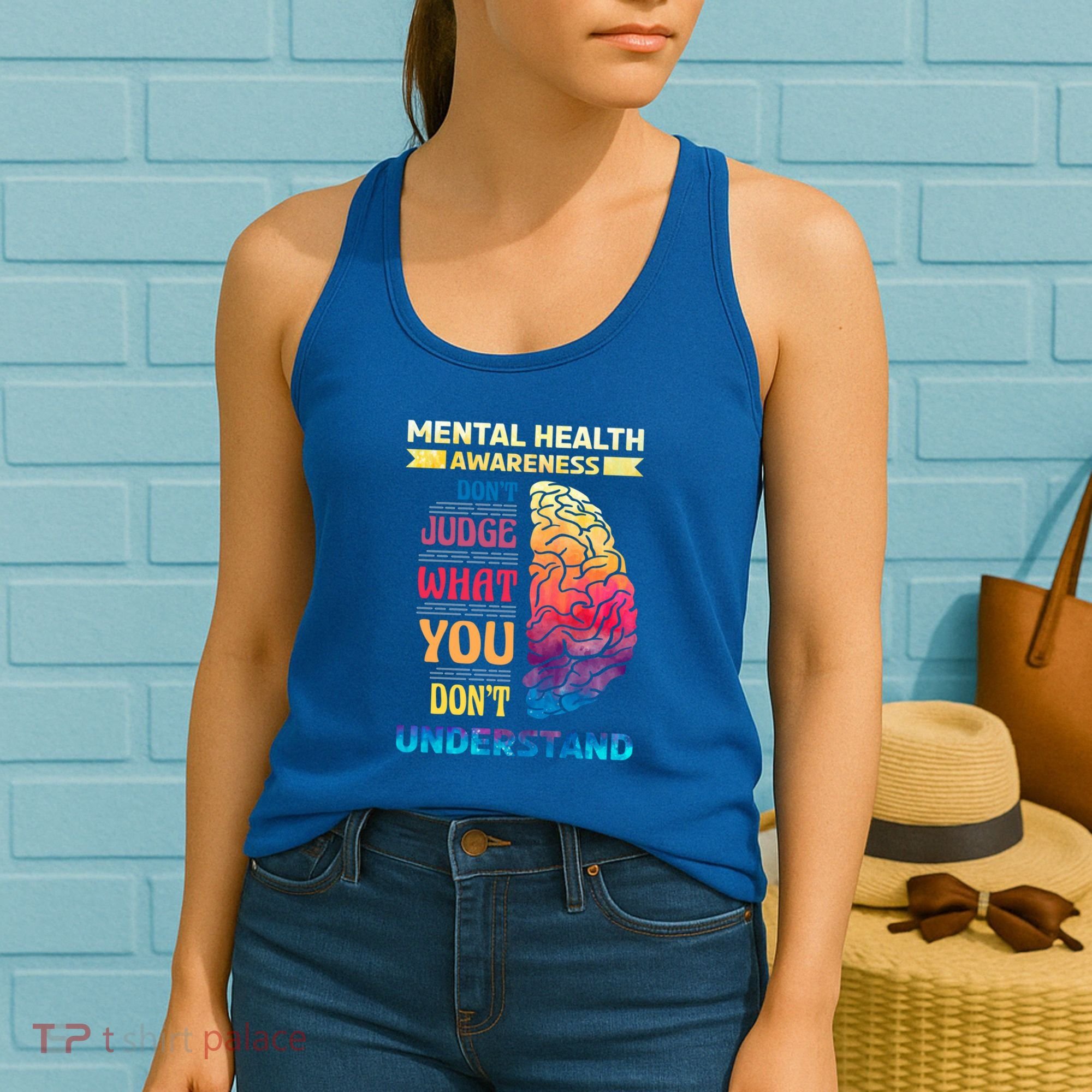 Tal Health Awareness DonT Judge What You Dont Understand Gift Women's Tank Top